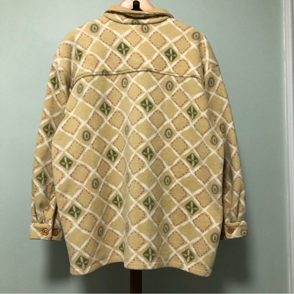 Paco Floral Fleece Zip-Up Sweater Jacket - Picture 2 of 7